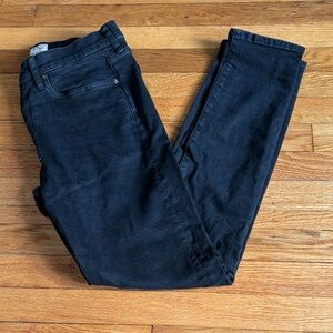 J. Crew Men's Black Skinny Jeans